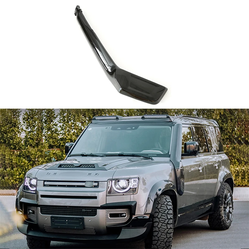 Exterior Accessories Auto Parts Air Intake Kit Snorkel Kit for Land Rover New Defender L663 2020-2024  Black Wading Pipe Snorkel