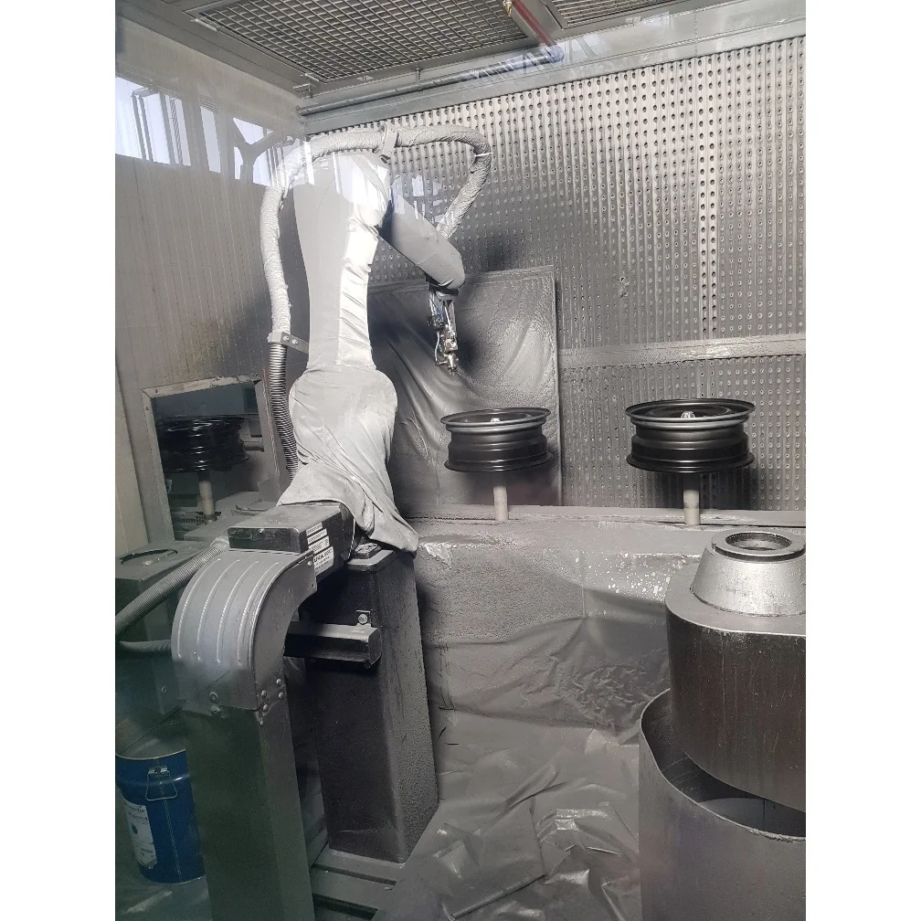 Robotic Paint Application System for Automotive Components Auto Production Line Equipment