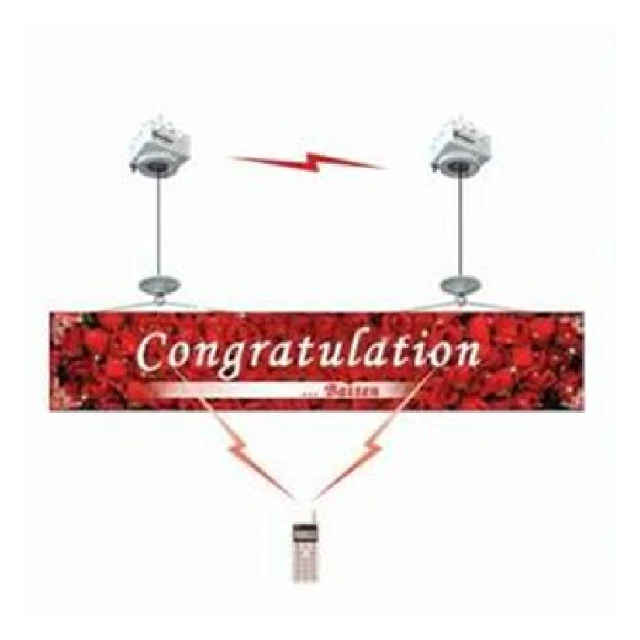 [REELTECH] Batten Light Lifter for Banner Decoration Long Lights for Shopping Mall Theater and Auditorium