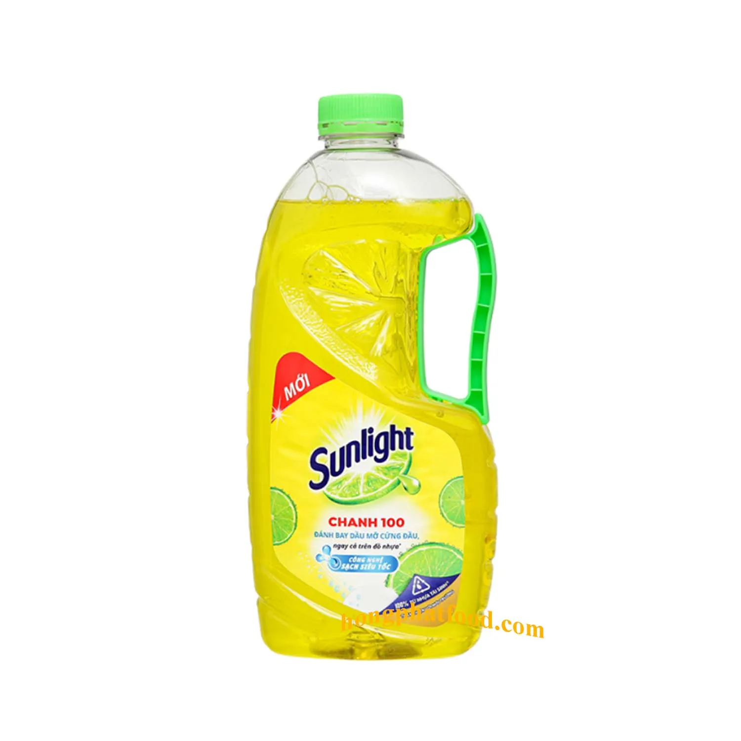 [Vietnam] Wholesale Powerful Sunligh-t Dishwashing Liquid 1.5kg Flavor Lemon Kitchen Detergent Chemicals for Home Bottle Packing