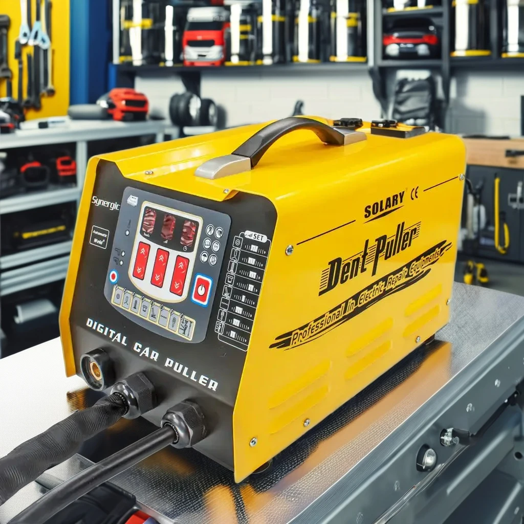 Solary Iron Auto Body Dent Repair Machine Bench Puller Tool with Spotter for Car Body Repair Model 9800D