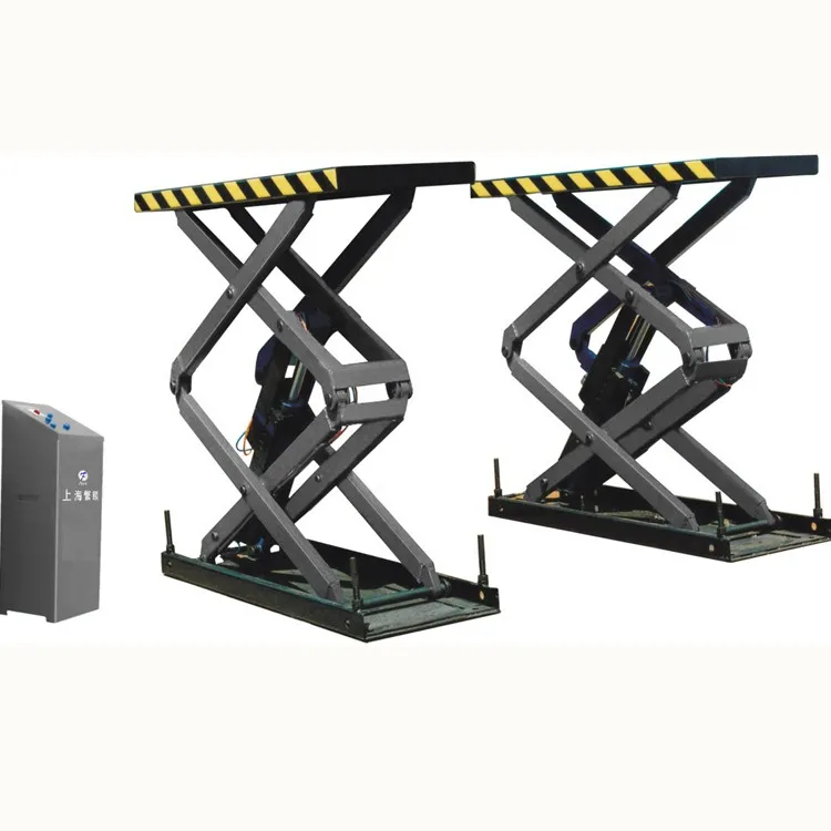 Shanghai Fanyi Supplier Mini Underground Scissor Hydraulic Car Lift Automotive Lift Equipment Hoist Veicle Elevator with CE
