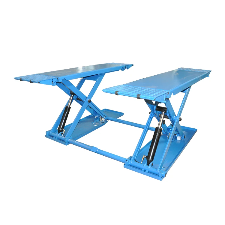 scissor car lift auto handyhalter vehicle equipment hydraul car lift 3 ton Scissor car lift mid rise for home garage