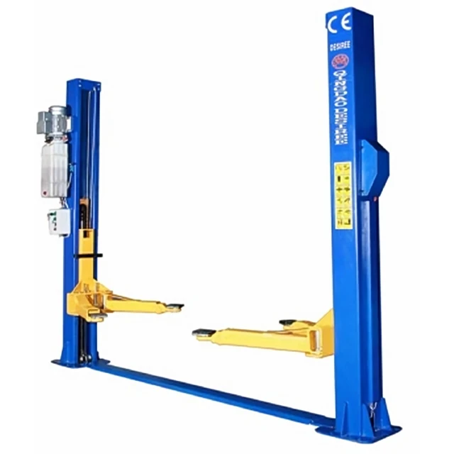 Stable & Easy-to-Operate 2-Post Car Lift Manual One-Side Unlock Auto Lifting Equipment