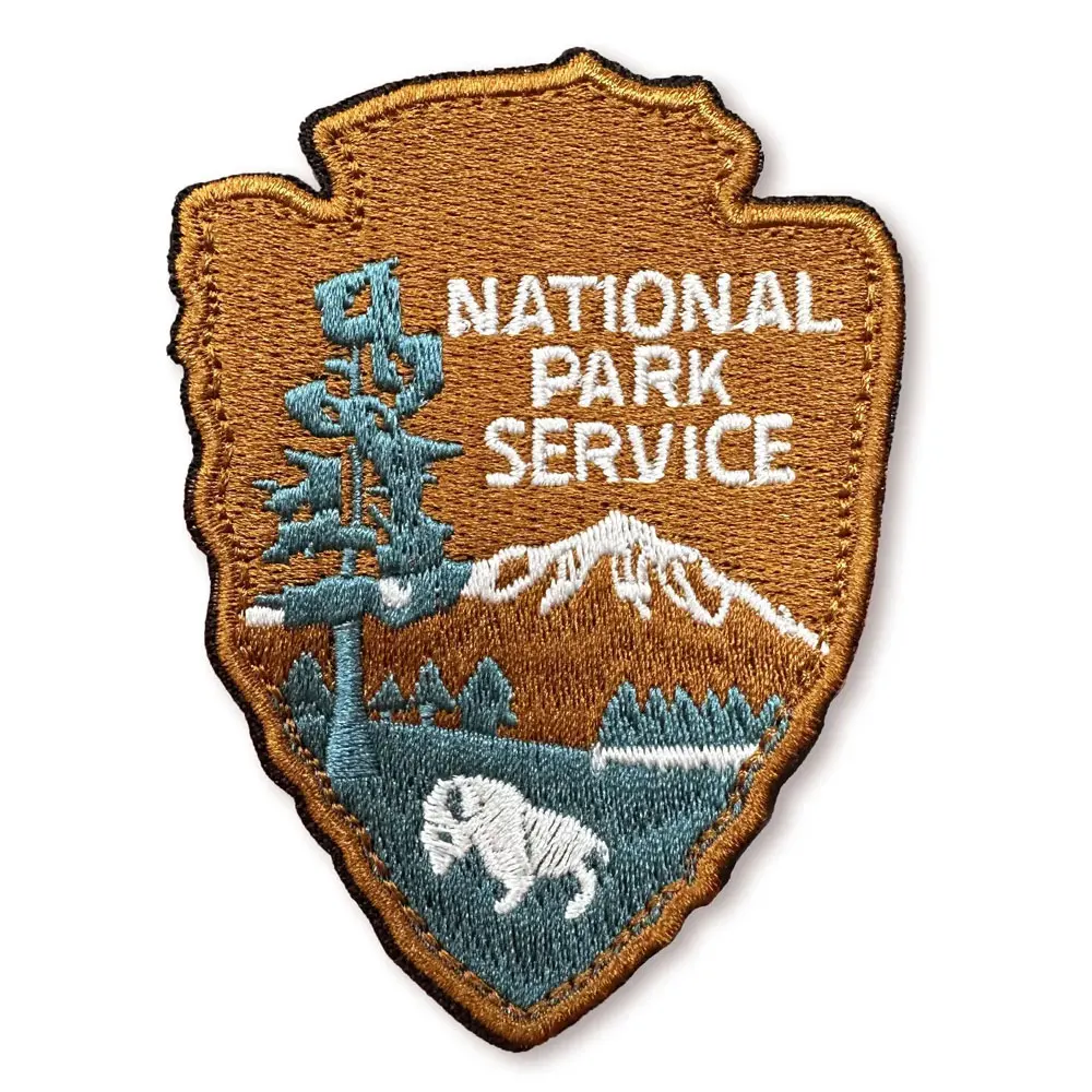 Embroidery Patches Standard Style Iron-On Embroidered Lightweight Patches for Clothing and Accessories