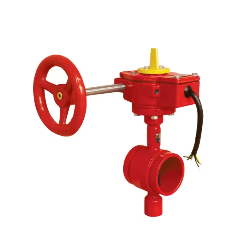 /FM Approved Manual Control Butterfly Valve for Oil High Temperature Industrial Fire Sprinkler System