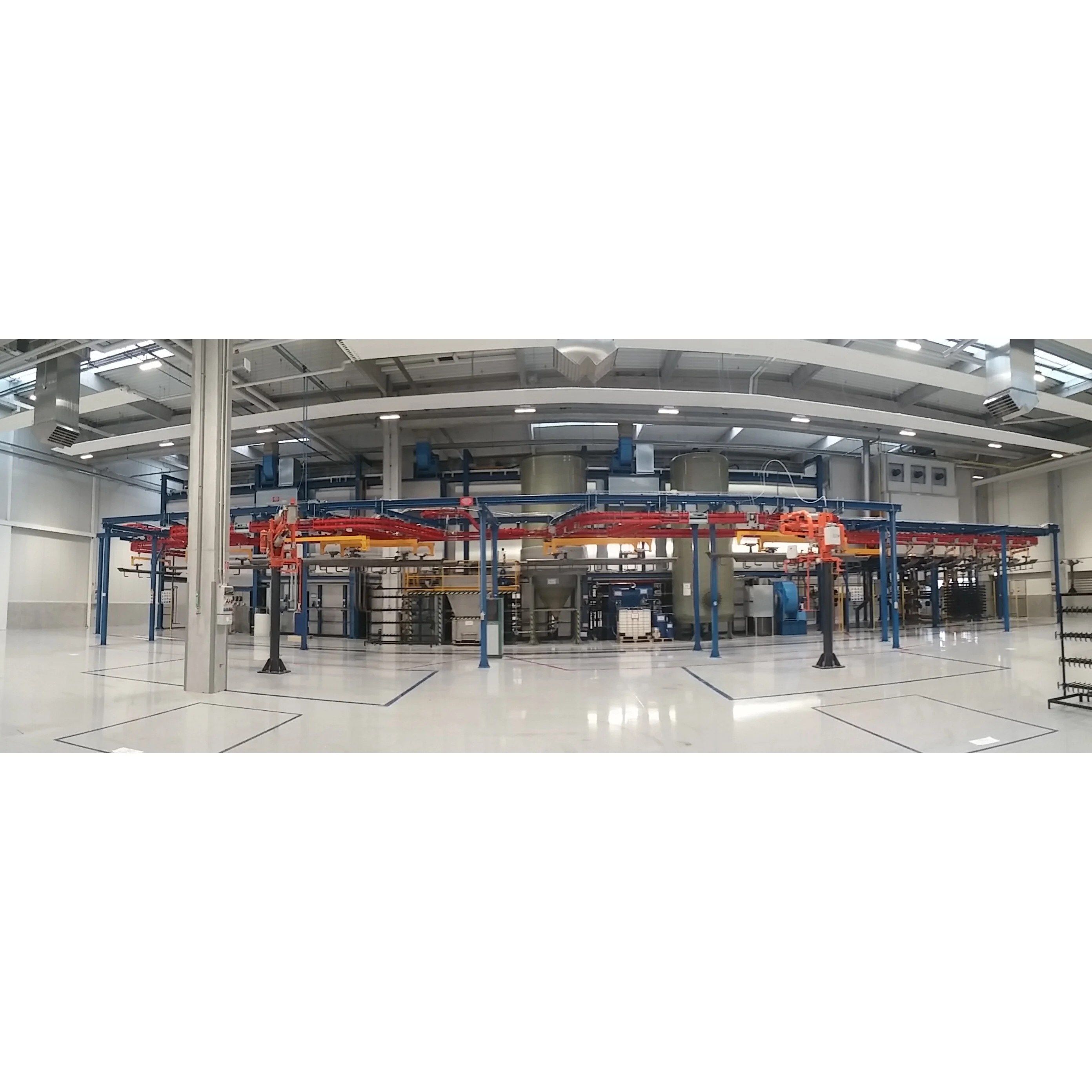 Customized Cataphoresis Coating Line Auto Production Equipment for Automotive Industry