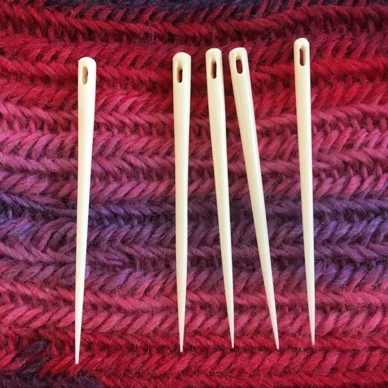Natural Bone Sewing Needles | Handmade Craft & Textile Tool