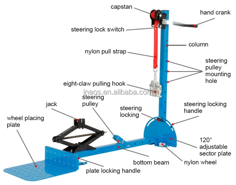 Auto Workshop Automotive Body Repair Equipment Car Dent Pulling Tower Data Shaping Recovery Tension Machine Tool