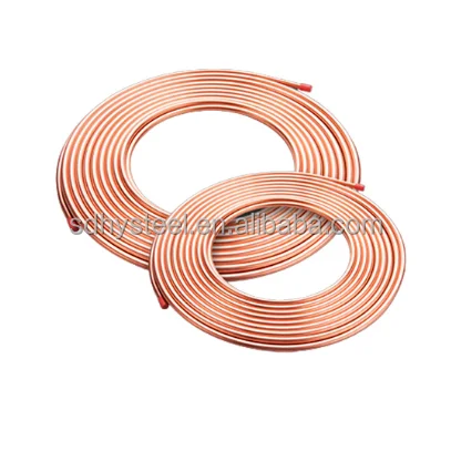 1/4 3/8 3/4 Pipe Coil /copper Tube  High Quality Copper Pipe for air Conditioner Price