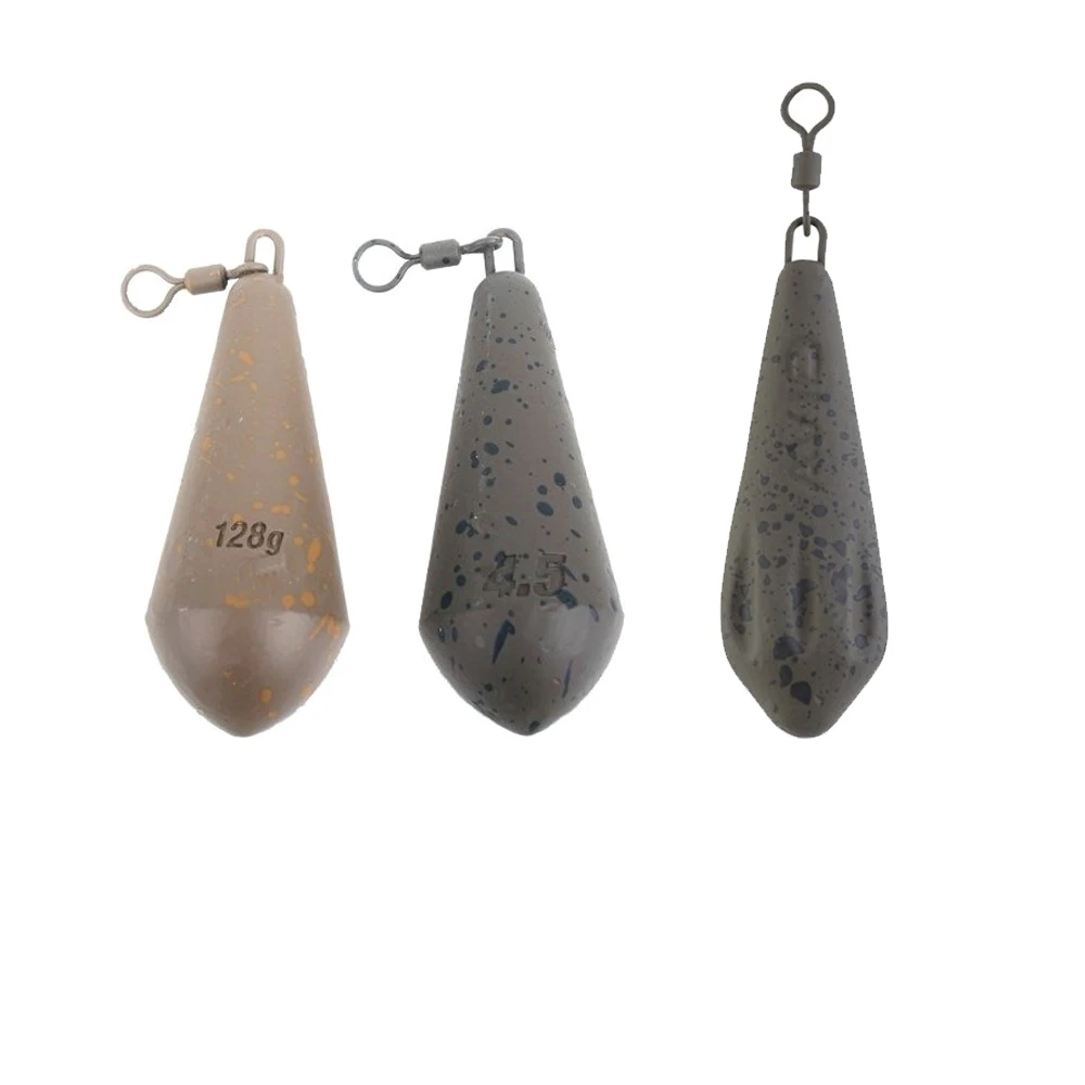 0.5oz 1oz to 4oz Carp Fishing Lead Weight Sinker Olive Green Camouflage Camo Khaki Accessories E10