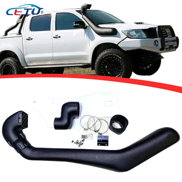 Pickup Truck Car Snorkel  Intake Auto Kit Exterior Accessories for Toyota Hilux Revo Rocco Vigo 25 Series 2005-2014