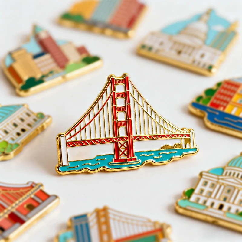 Zinc Alloy Promotional Fridge Magnet Gift Custom 3D Metal Souvenir Magnets Fridge Magnet Customised Zinc Alloy Fridge Stickers