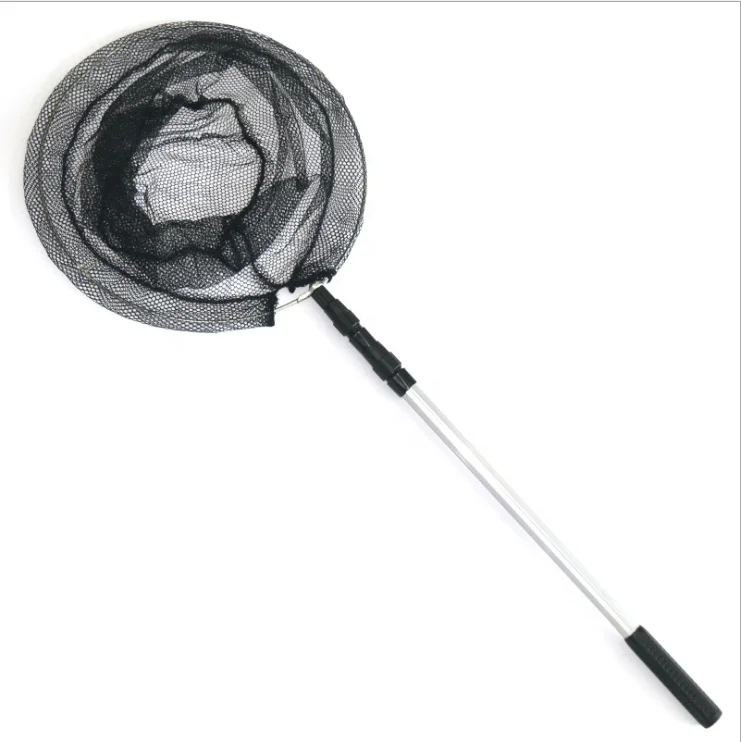 1.5m Aluminum Alloy Fish Landing Net  Telescopic Small Landing Fishing Net