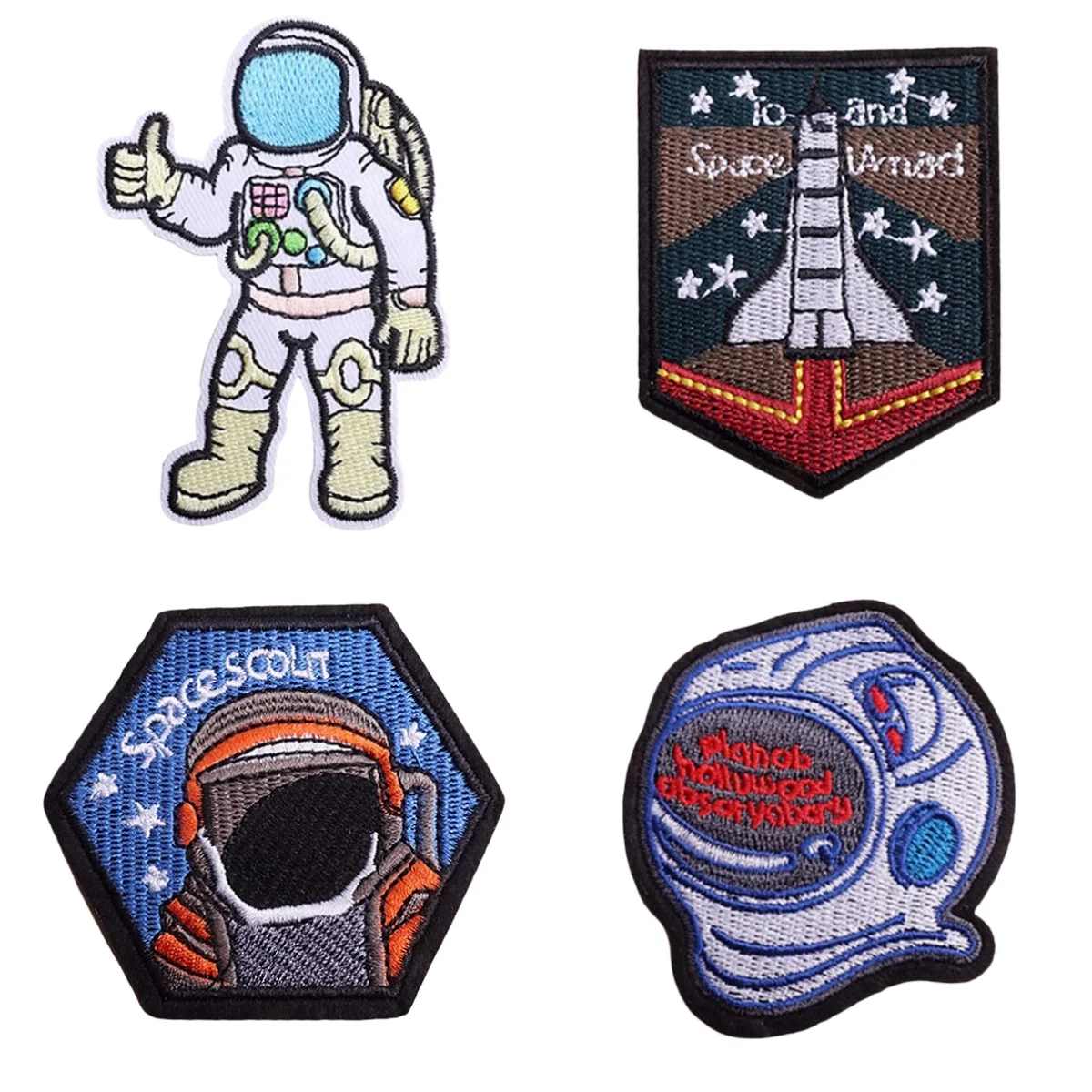 Custom High Quality Iron on Embroidery Patch Garment Embroidered Patch Hat Label Clothing Woven Patches