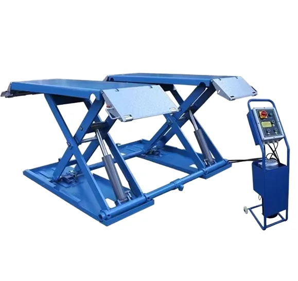 Best Price Custom Portable Auto Repair Mid Rise Scissor Car Lift for 4S Stores and Home Garages