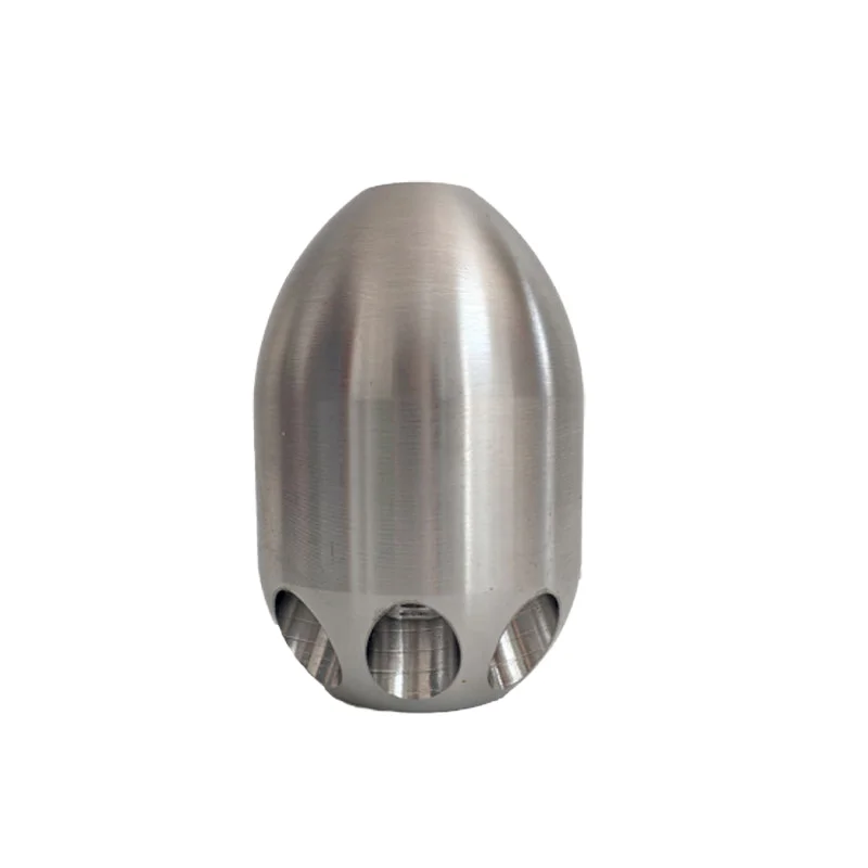 ZG1 High Pressure Stainless Steel Nozzle Spray Dredging Sewage Pipe Sediment Impurities 1 in 1.5KG OEM/ODM