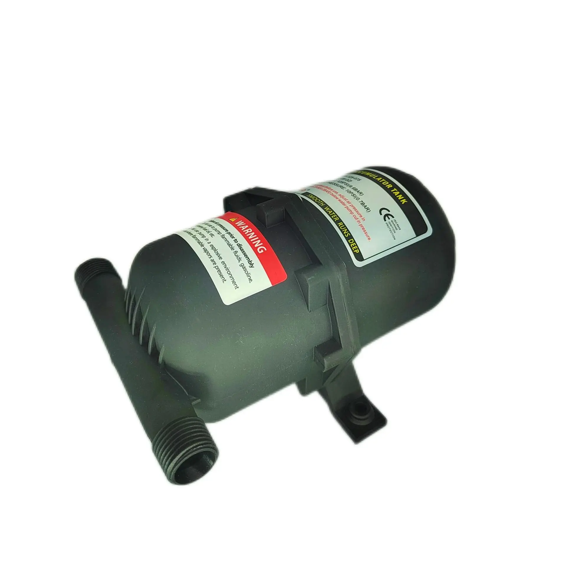 0.75-Liter RV Components Systems Constant Pressure Water Supply System Diaphragm Pump Buffer Pressure Storage for Yachts Toilets