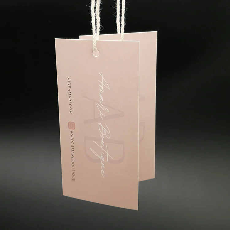 Factory Direct Sales Jeans Hang Tag/ Hang Tag Logo Tags for Clothes