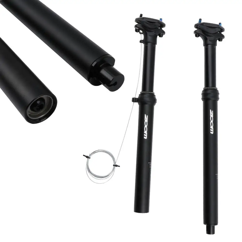 ZOOM Wire Control MTB Dropper Adjustable Hydraulic Seat Post Quick Release 30.9/31.6mm Lift Seat Tube