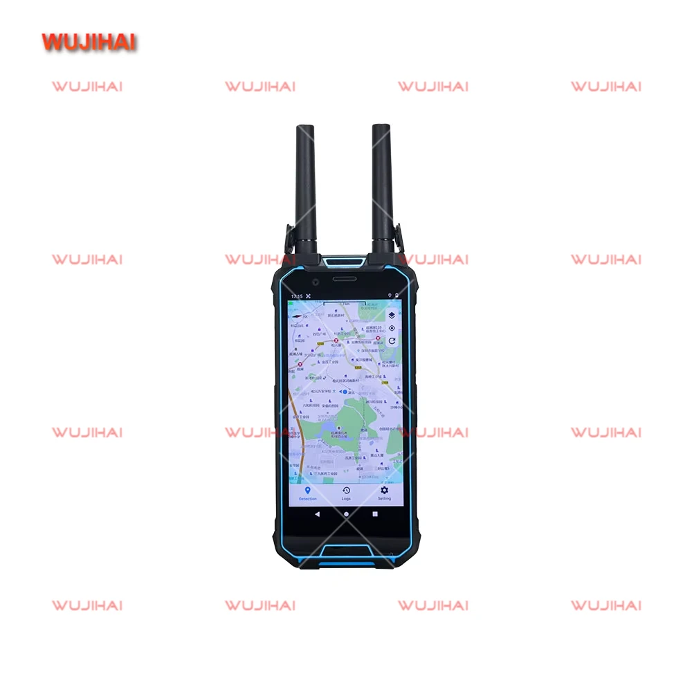 1-3km Handheld Omnidirectional 100 Mhz-6 Ghz Mobile Fpv Drone Detector System Rf Ics And Modules