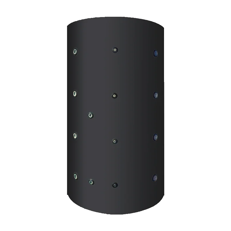 1 Coil 500 Lt Puffer Thermal Accumulators for Thermal Cooker