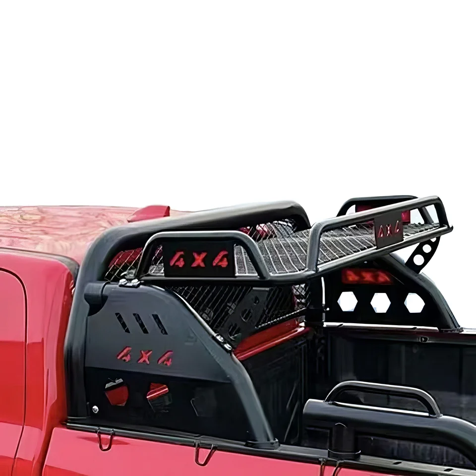 Hot Selling Universal Pickup Trucks 4x4 Carbon Manganese Steel Roll Bar for Toyota Tacoma tundra 2024 Hilux dodge Ram 1500 Cars