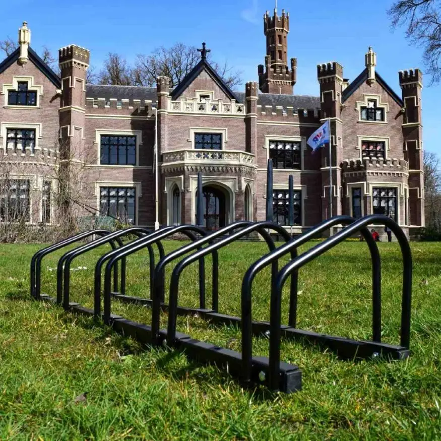 1-4 New Good Quality Metal Bicycle Rack Bike Parking Stand Floor Display Steel Bicycle Storage Rack Stand Public Bicycle Rack