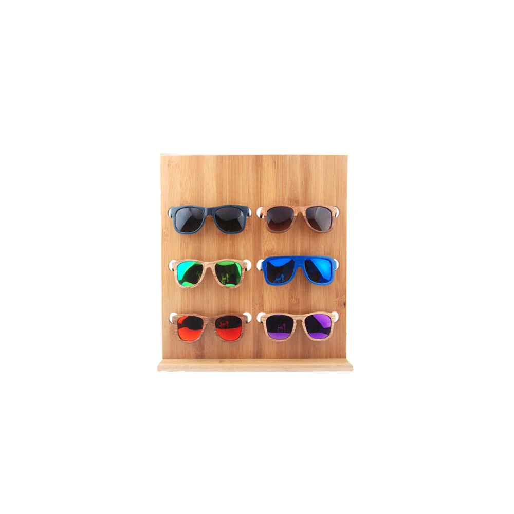 Eyewear Store Eyeglass Shop Floor Standing Sunglasses Wood Vendor Display Stand