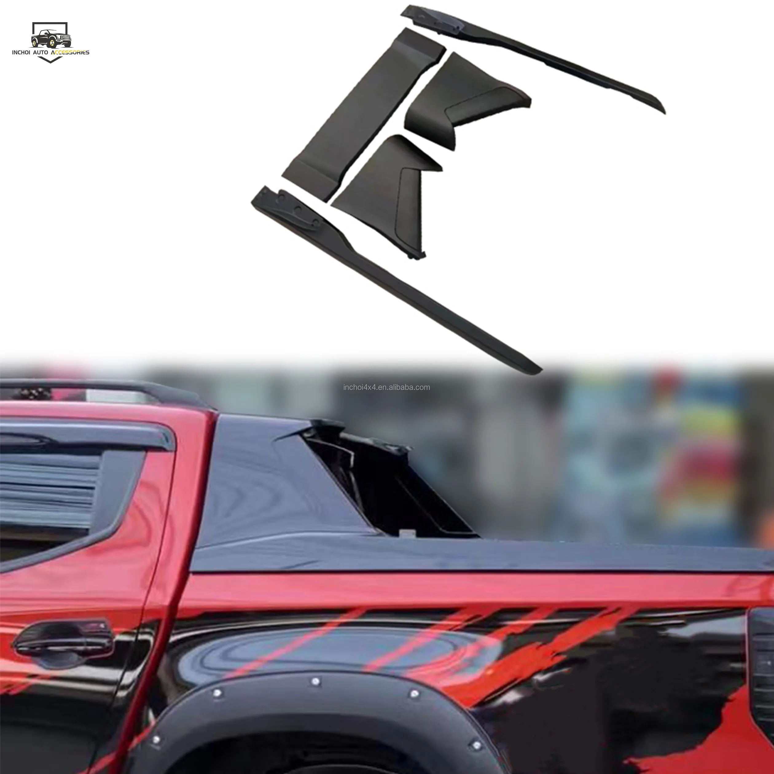 Dmax Accessories Cost Effective Unique Plastic Roll Bar Barra Antivuelco Barras Para Mitsubishi for Triton L200