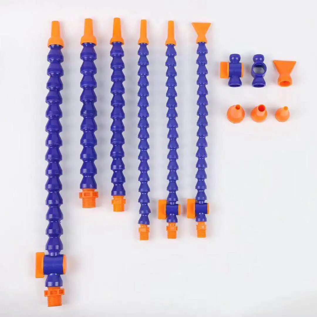 1/2" 3/4" Custom-made POM Adjustable Engineering Plastic Cooling Pipe Plastic Coolant Hose to CNC