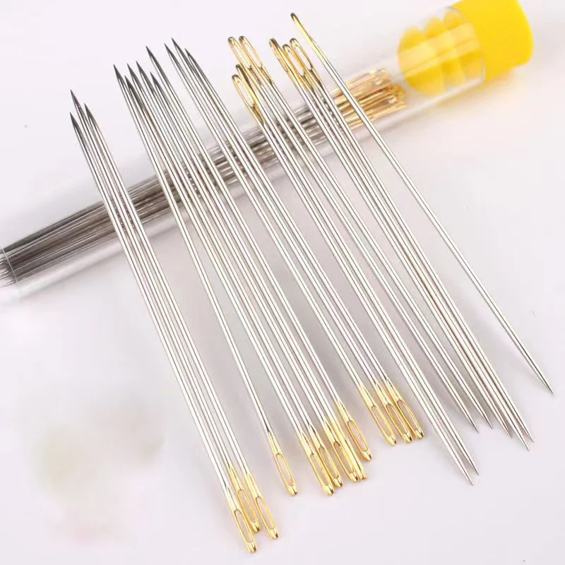 Gold Big Eye Handmade Large Sewing Needles