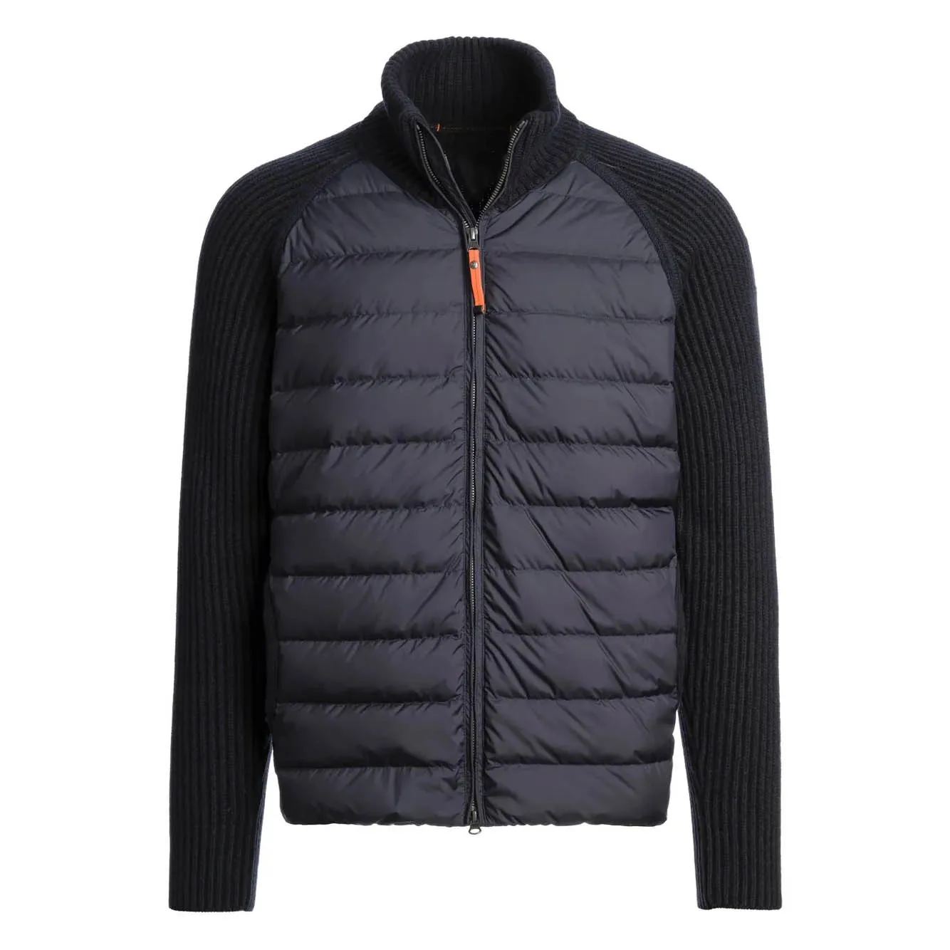 High Quality Men Thin Padded Jacket Keep Warm Sweater Smooth Slim Fit Top Stand Collar Jacket for Men