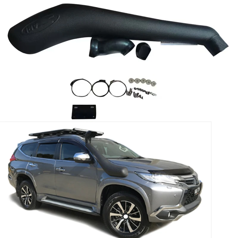 Wholesale ABSl Bumper 4X4 Car Accessories Air Snorkel Kit for Mitsubishi Pajero Sport QE 2016+ High-Rise