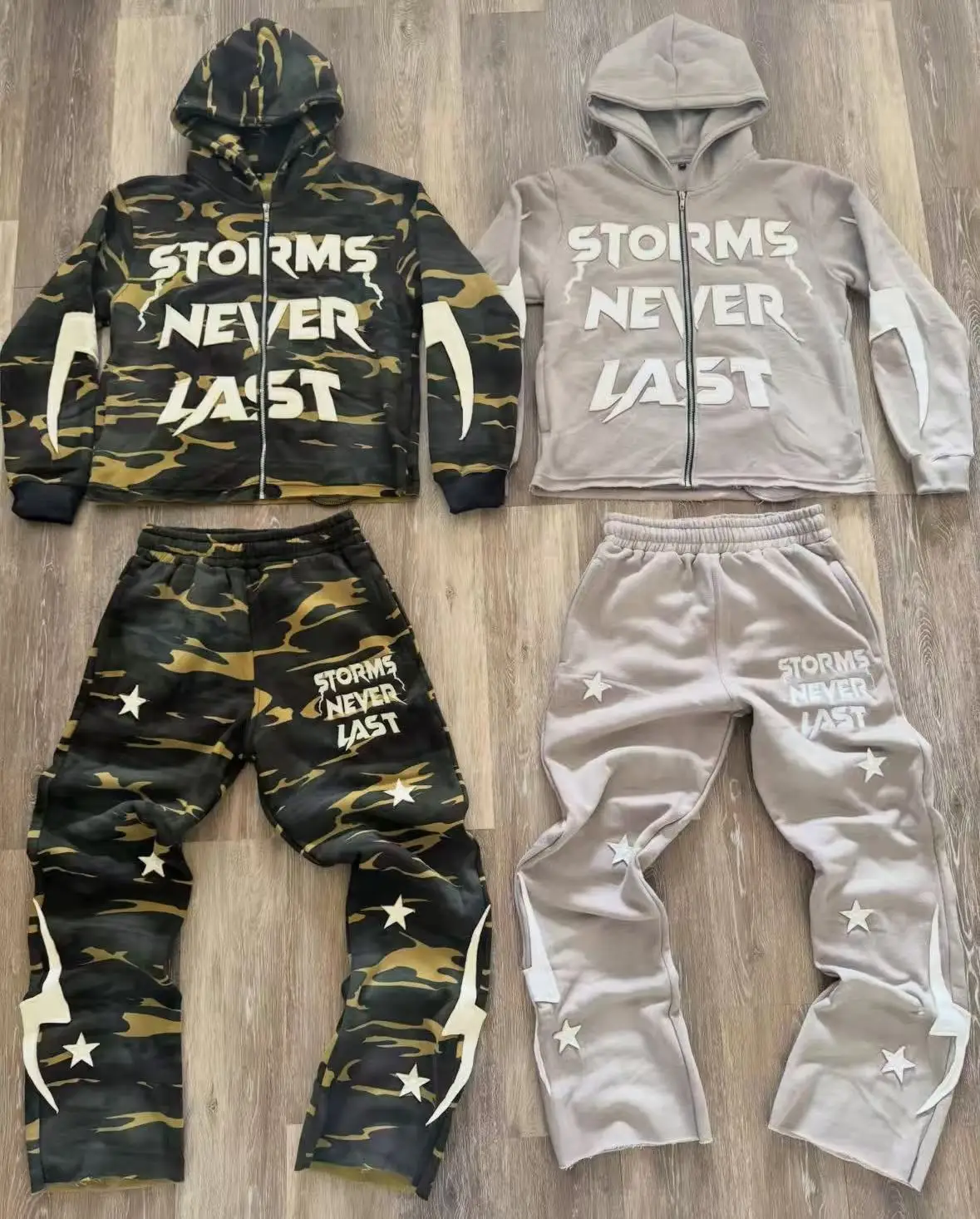 MICHI Custom Acid Wash Camouflage Sweat-Wicking Patchwork Embroidery Rhinestone LOGO 100% Cotton Men's Hip Hop Full Patch