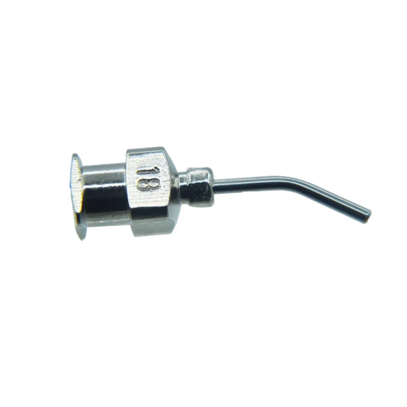 1/2 Inch 18G New Stainless Steel Blunt Head Elbow Syringe 30 Degree CNC Machine Tools Accessory for Hotels Other Industries