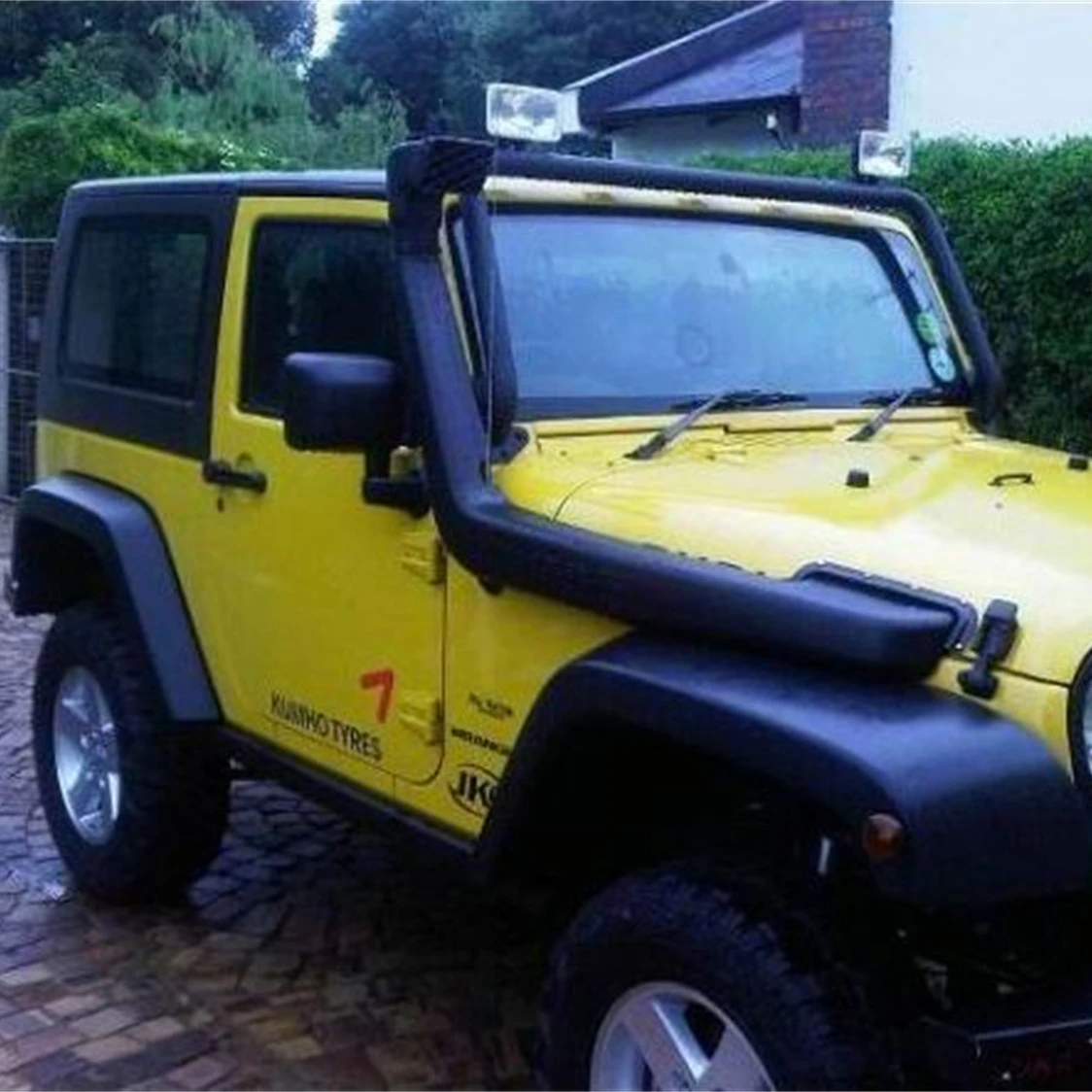 Shanghai Sanfu J172 JK Snorkel Air Intake System 4x4 Kits Wading Device Black ABS Car Snorkel for Je Ep W Rangler JK 07+