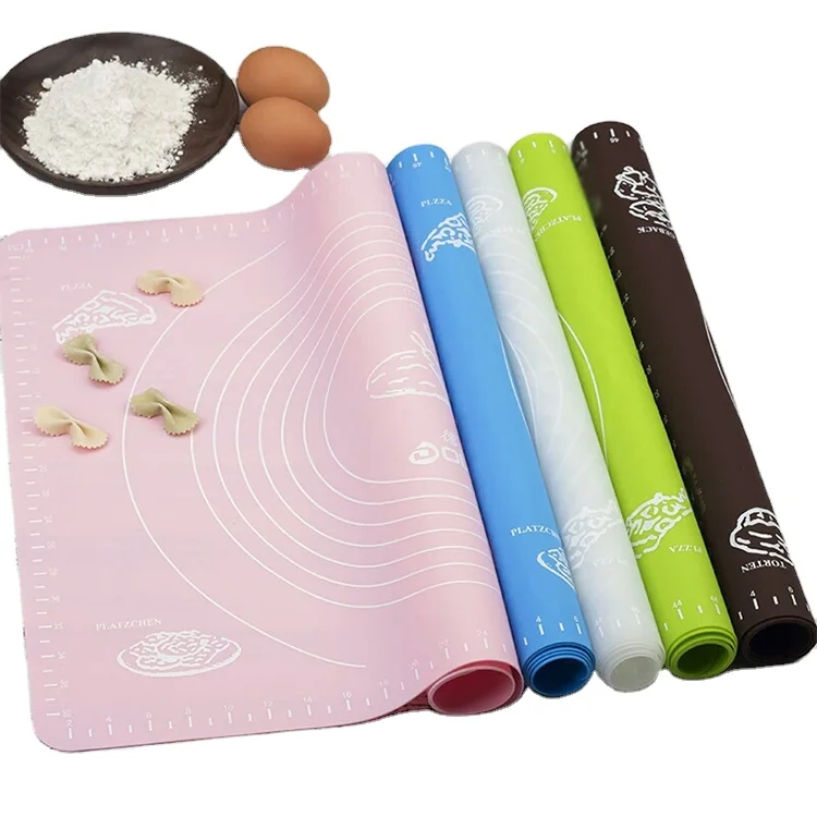 ZLR Eco-Friendly Silicone Baking & Pastry Mat-Dishwasher Safe Food Safe Reusable