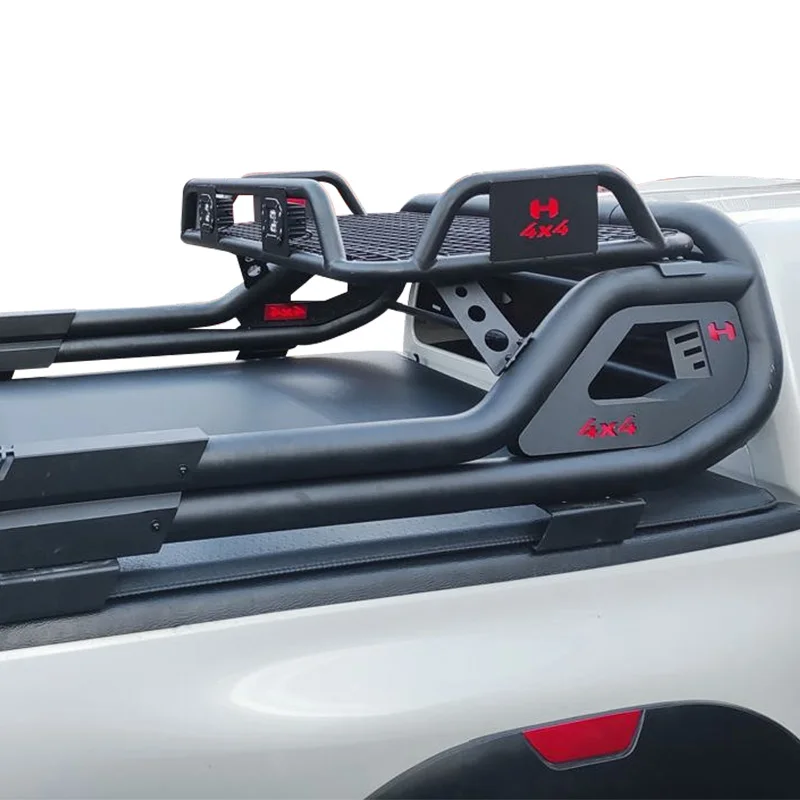 Custom Pickup Gantry with Storage Shelf Adjustable Truck Rack Roll Bar  for Foton Mars Hilux King Kong Cannon Changan Kaicheng