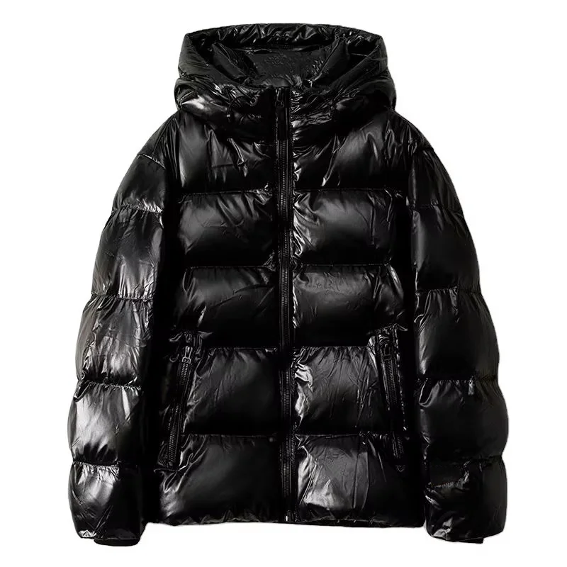 Wholesale Winter Men Hooded Warm Parkas Homme Feather for Men  Jacket Unisex High Quality Hooded Coat Puffer Jacket