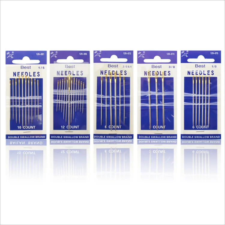 Different Needle Sets Assorted Golden Eye Hand Sewing Needles