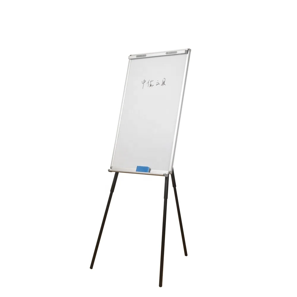 Zhongjia YDB-005 Magnetic Whiteboard Easel Stand Metal Powder Coated ISO9001:2021 Certified Flip Chart Stand for Painting
