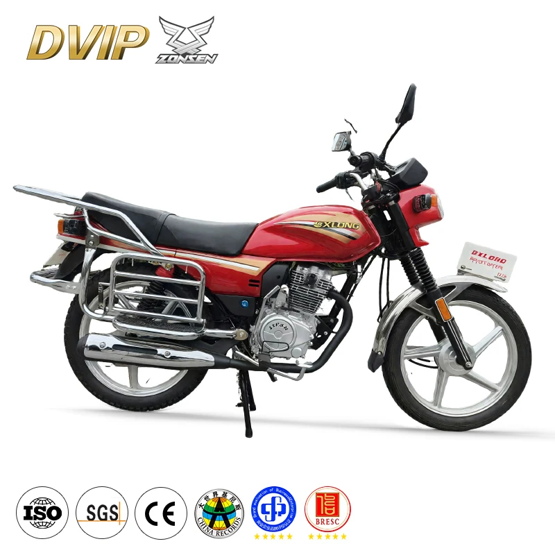ZonSen New Design CGP150cc Air-Cooled 4-Stroke Engine Off-Road Hydraulic Shock Absorption Street Bike for Motorcyclists