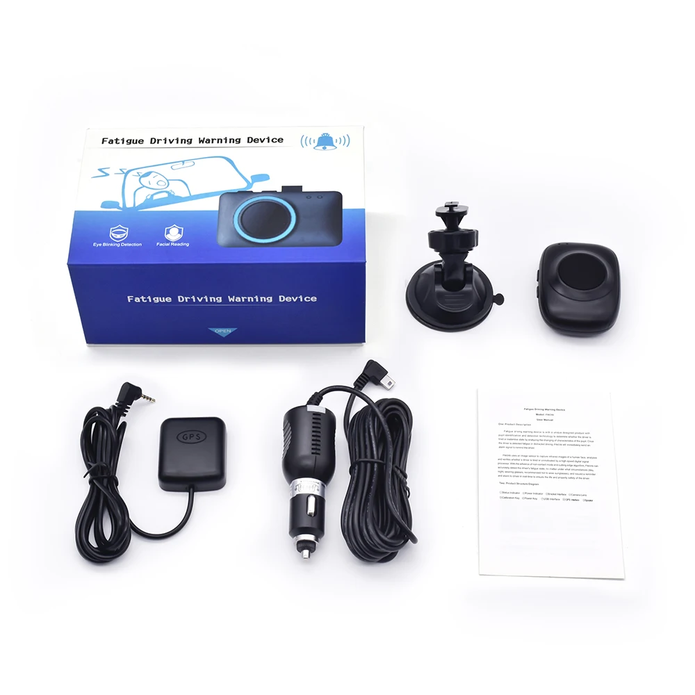 Smart Car Fatigue Monitoring Alarm System with Blink Detection & Facial Recognition