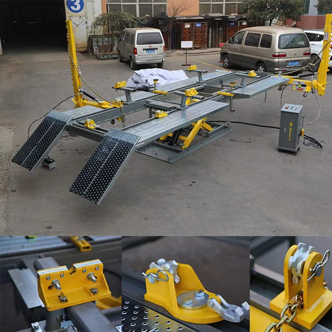 Uniliner Auto Body Repair Bench Chassis Straightening Machine Car Body Pulling and Frame Shop Equipment