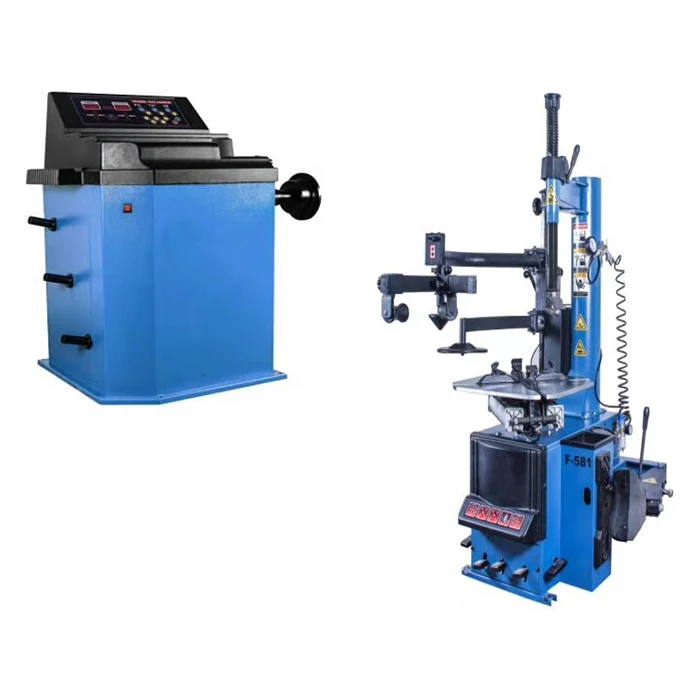 Semi Automatic Tire Changer Tire Changing Machine Auto Tyre Changer and Balancer Combo