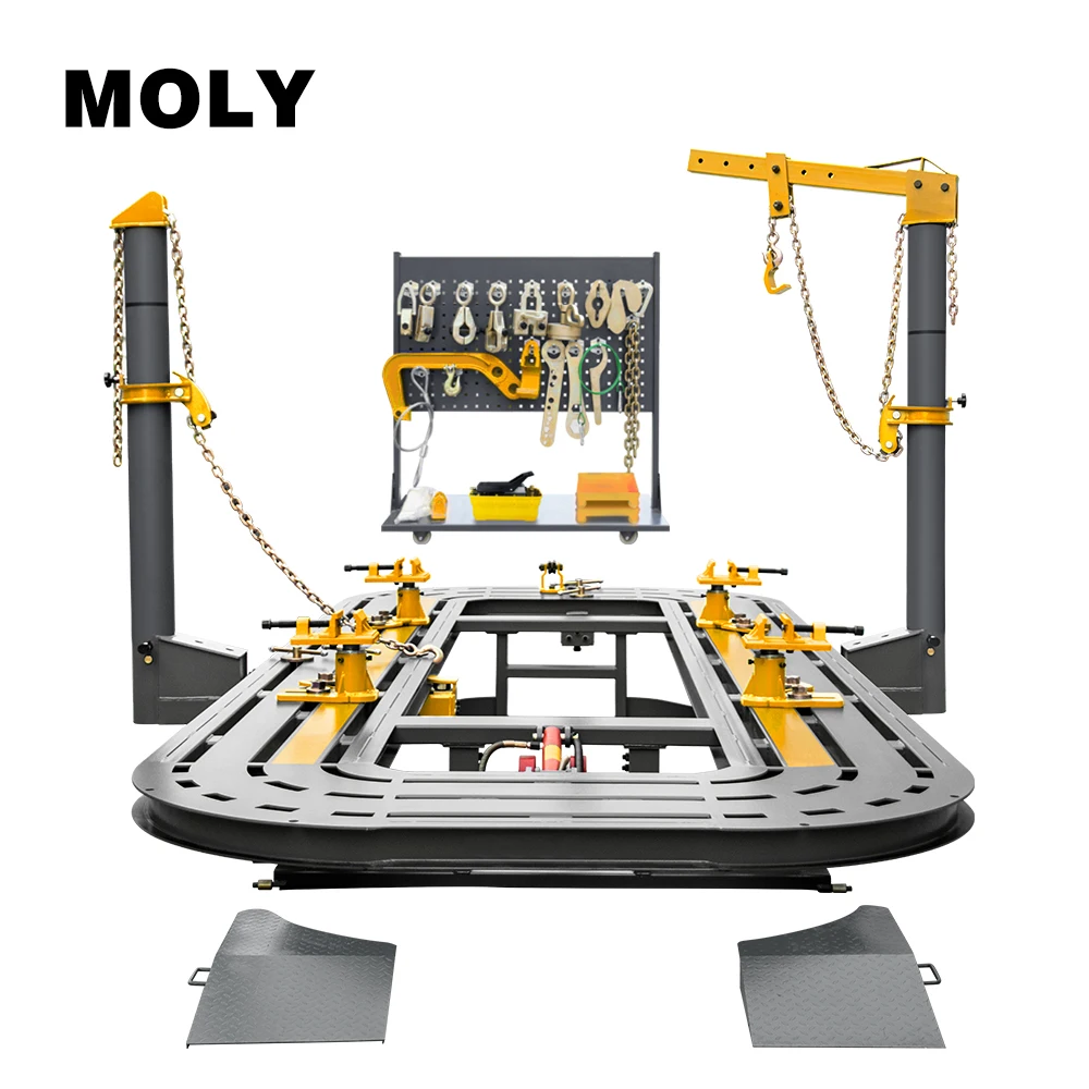 MOLISPEED Auto Body Collision Repair Car Bench Portable Frame Straightener Auto Car Body Repair Machine
