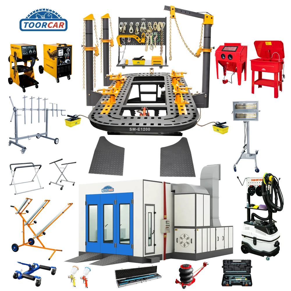 SAMFD Frame Machine Car Bench Body Repair Equipment Automatic Car Chassis Straightener Bench Work Bench