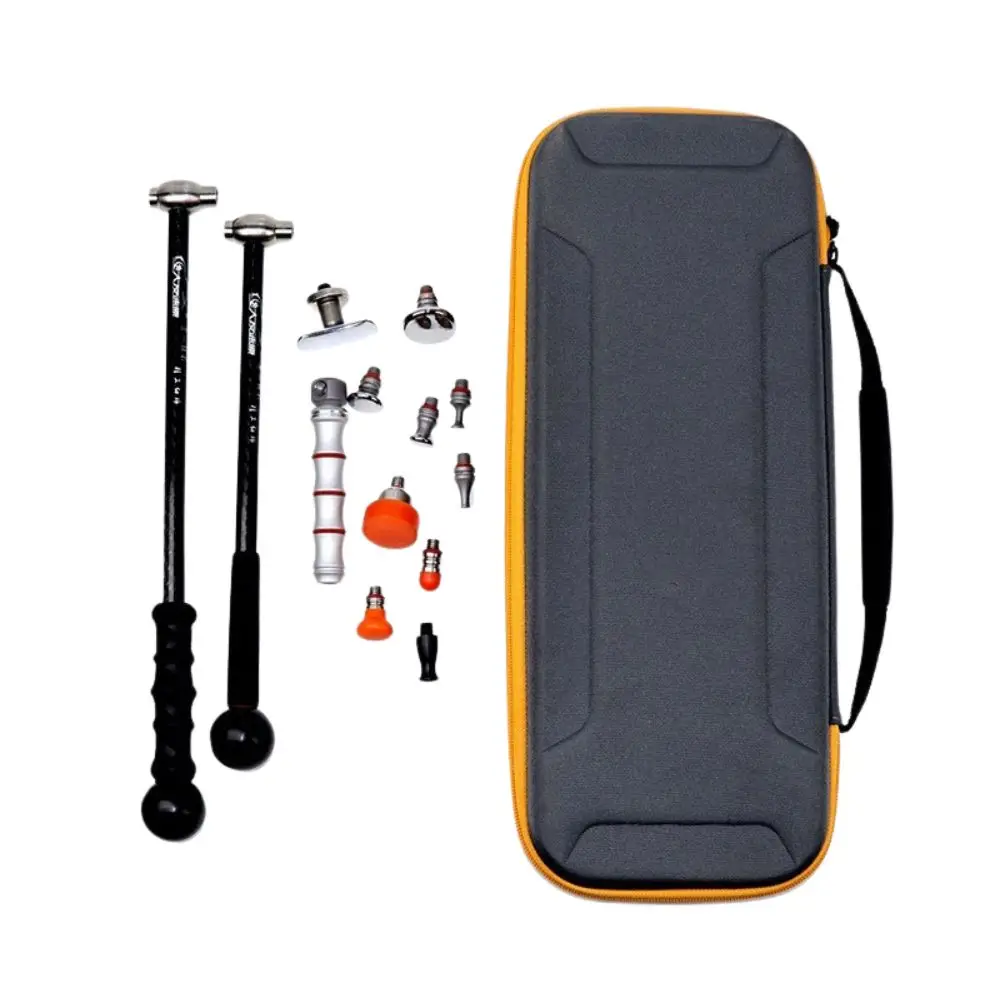 WZAUTO Heavy Duty Auto Body Repair Kit Authentic for PDR Tools with Dent Removal Hammer and Dolly Set Car Body Repair Equipment