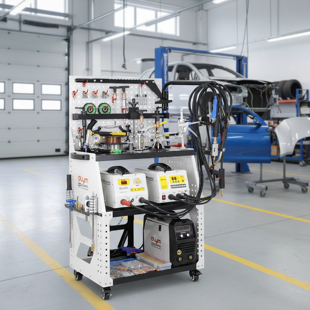 High Configuration Intelligent Spot Welding Dent Puller Car Body Dent Repair Machine for Steel Aluminum